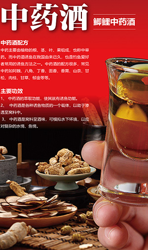 诱尚渔中药酒 - 鲫鲤中药酒钓鱼药酒